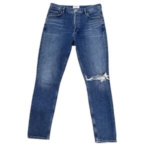 Wonen's Agolde Distressed Jeans